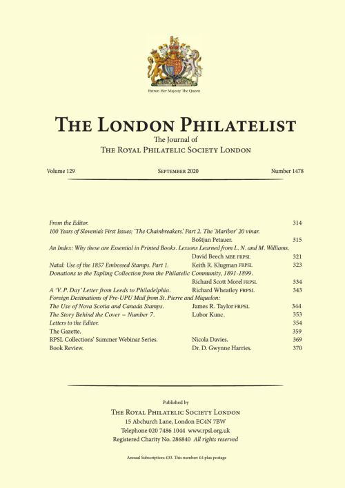 The London Philatelist